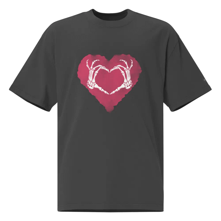 Skeletal Love Oversized T-Shirt product image (1)