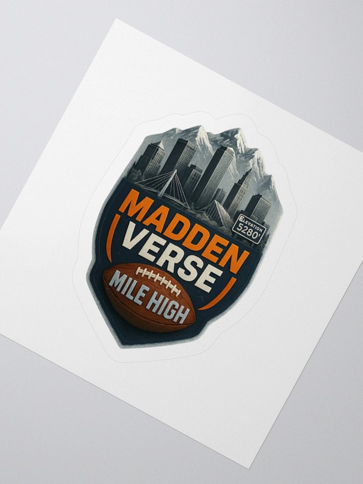 MILE HIGH MADDEN VERSE STICKER product image (2)