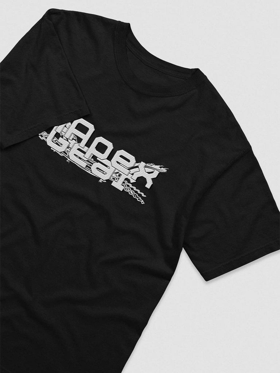 Garment-Dyed Heavyweight T-Shirt - Embroidery - White HApex Gear Black Logo product image (3)