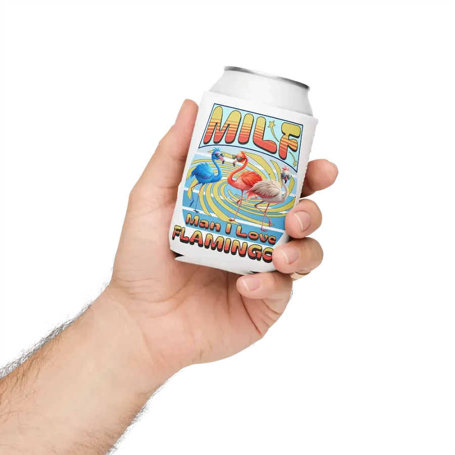 MILF Man I Love Flamingos Can Coozie product image (4)
