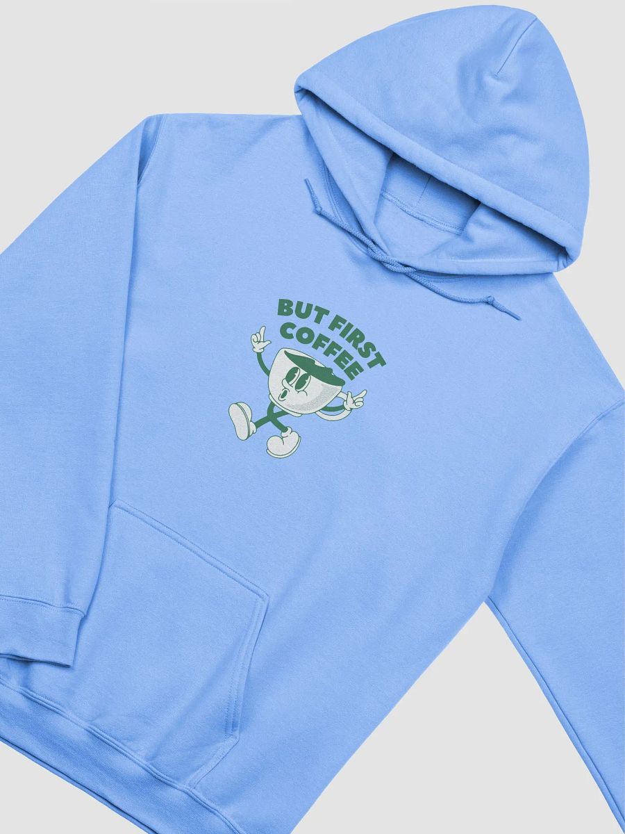 But First Coffee | Vintage Aesthetic Classic Hoodie product image (2)