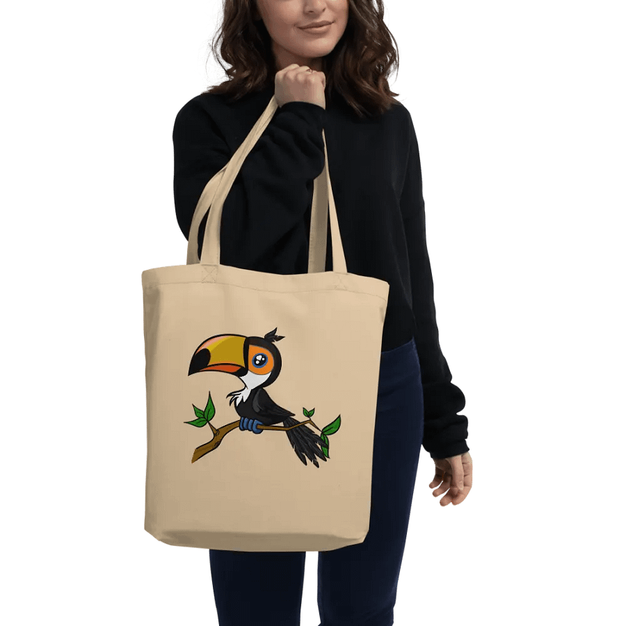 tote bag toucan product image (2)