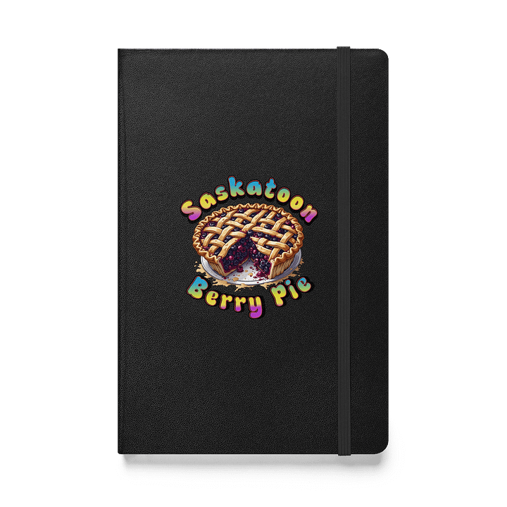 Saskatoon Berry Pie Hardcover Journal product image (1)