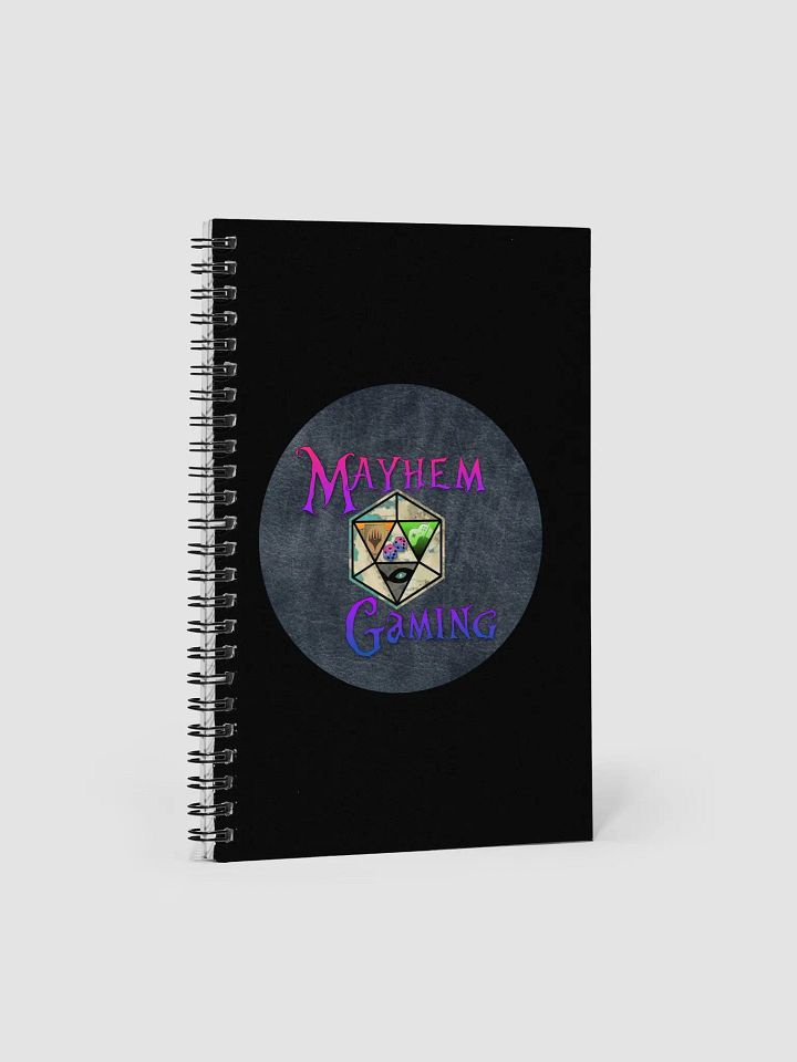 Mayhem Logo Notebook product image (1)
