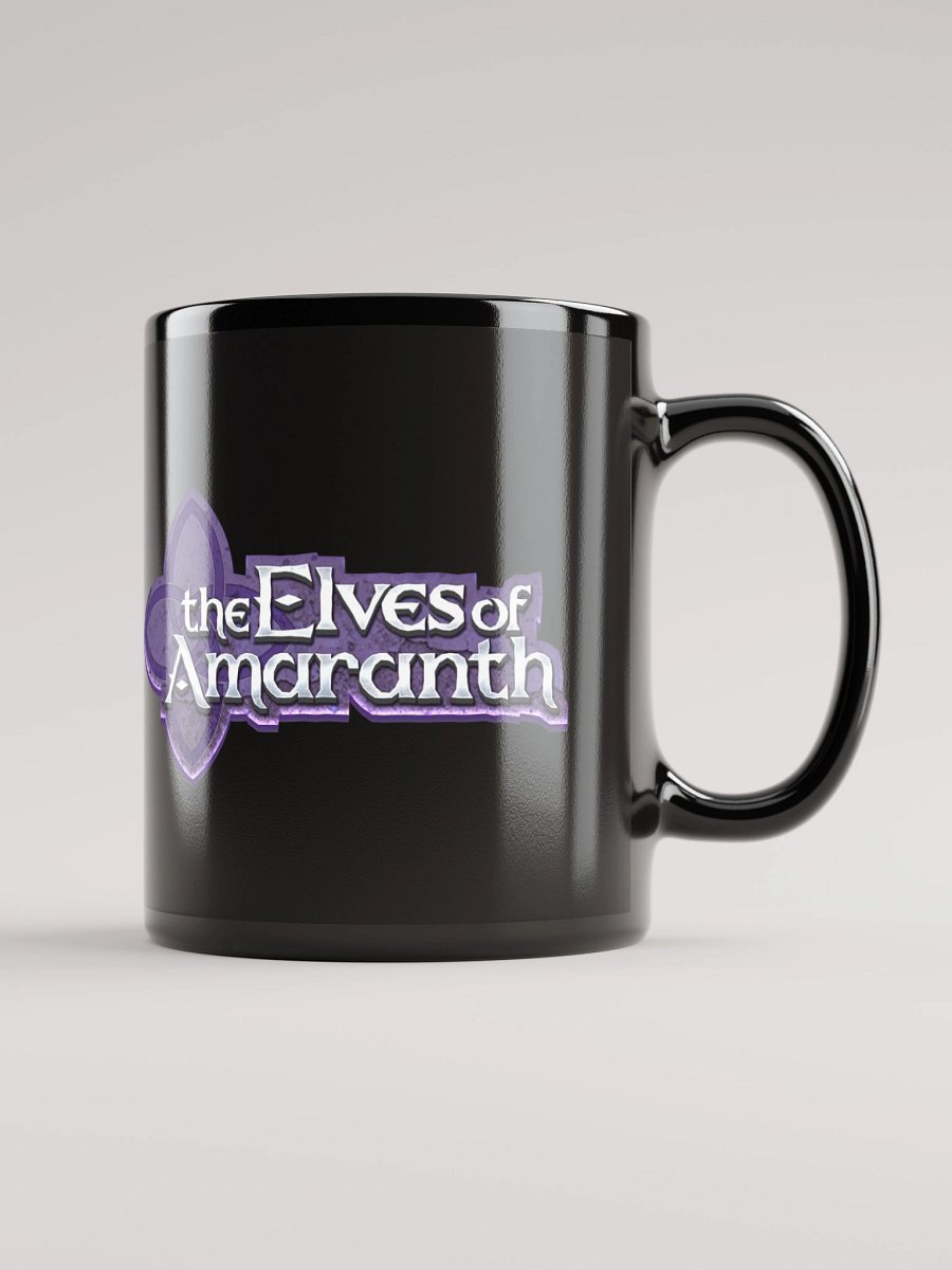 "The Elves of Amaranth" Black Mug product image (2)