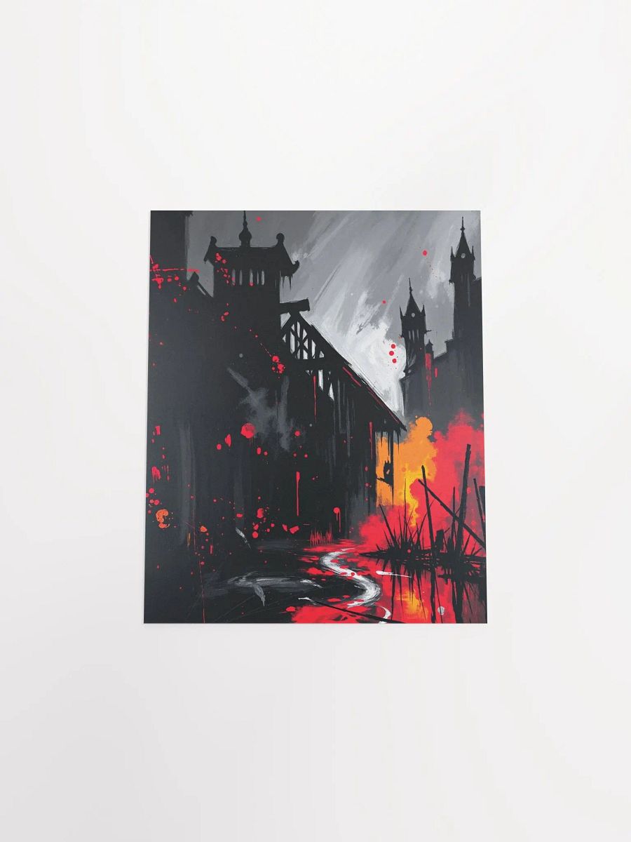 Gothic Cityscape Poster product image (27)