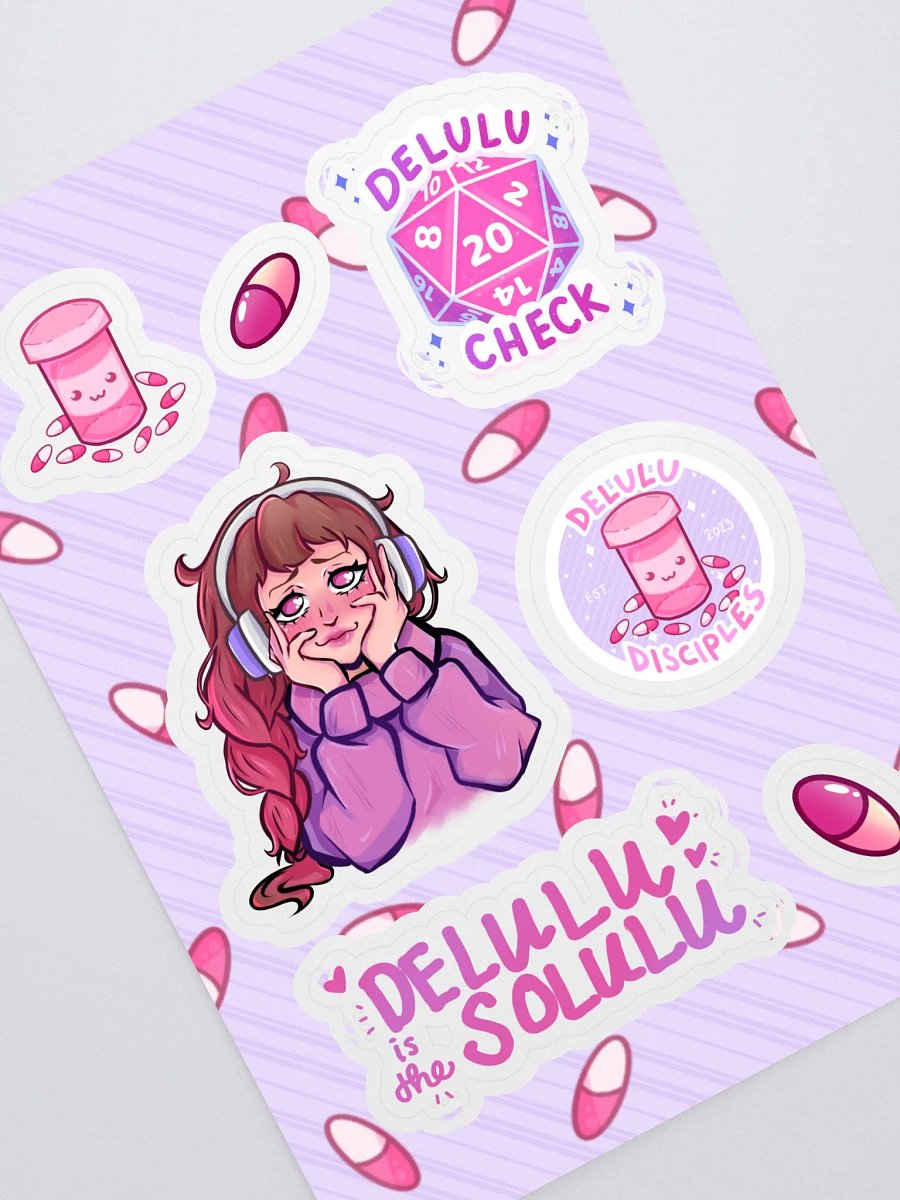 𝕕𝕖𝕝𝕦𝕝𝕦 𝕤𝕥𝕚𝕔𝕜𝕖𝕣 𝕤𝕙𝕖𝕖𝕥 product image (1)