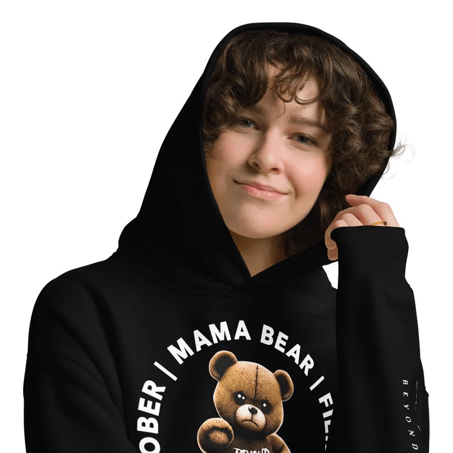 Sober Mama Bear: Fierce & Protective Hoodie product image (10)