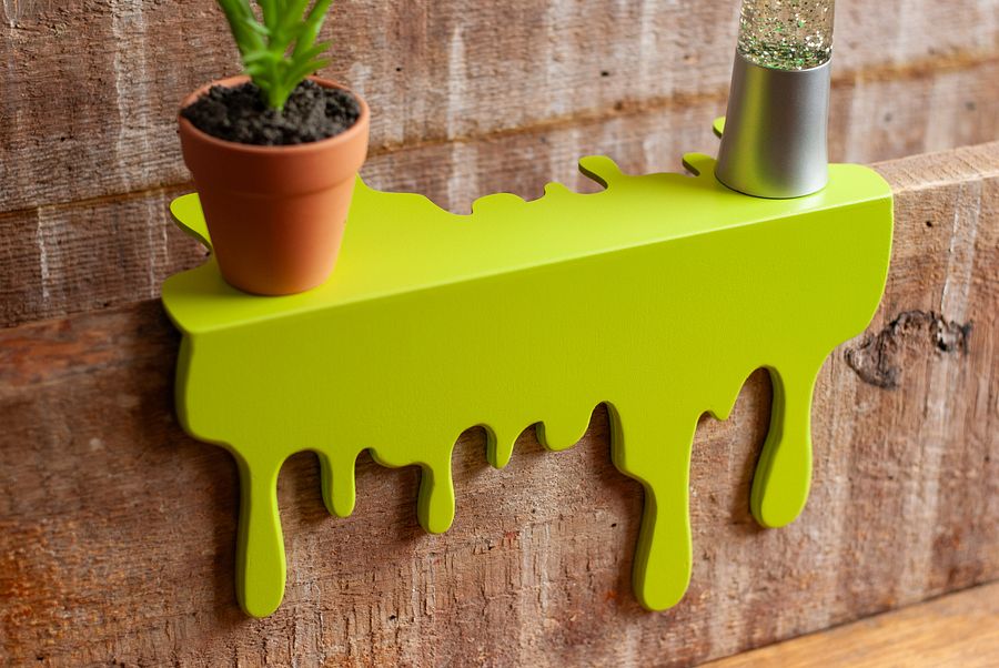Slime Drip Shelf Sitter for Bookshelf or Mantel product image (4)