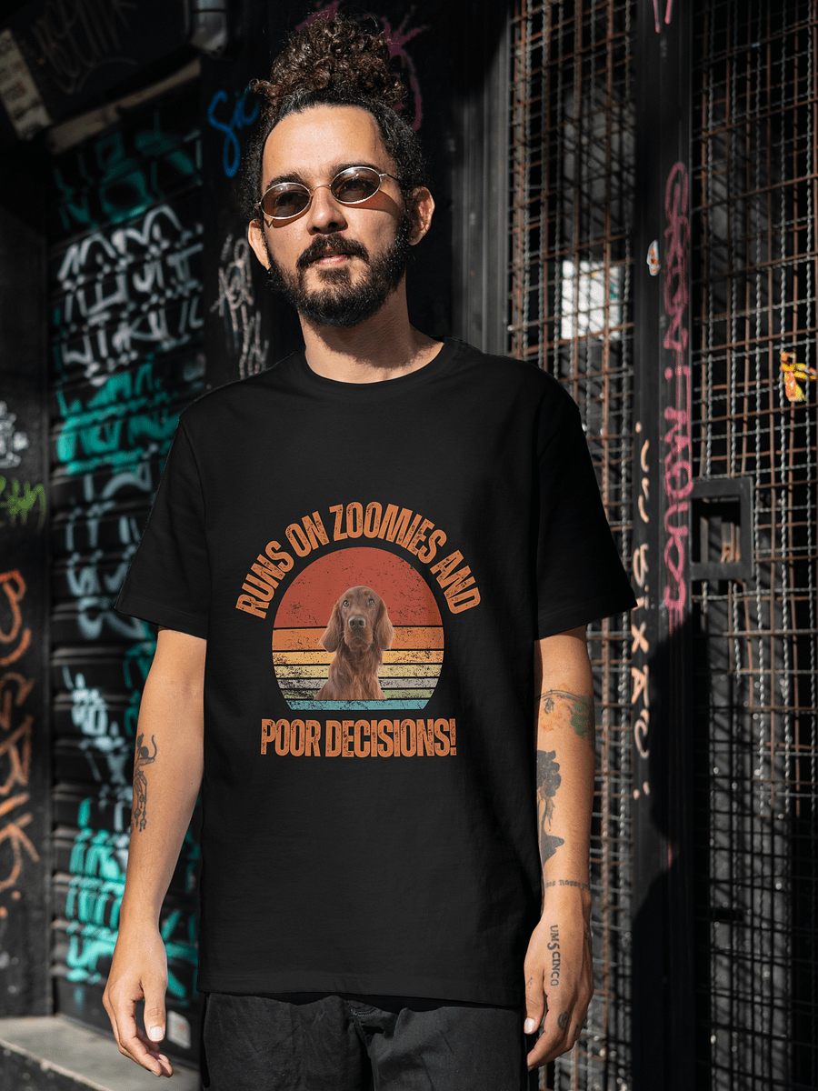 Zoomies & Poor Decisions Irish Setter T-Shirt product image (4)