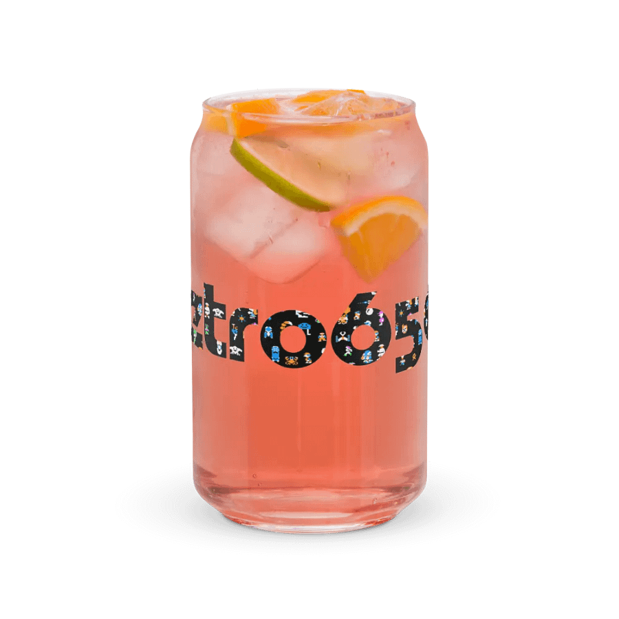 Retro6502 Can Glassware product image (7)