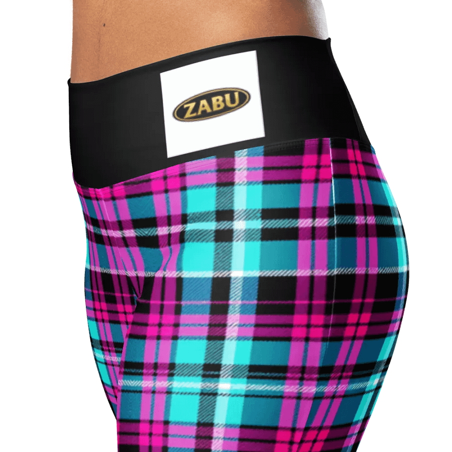 Plaid Dream Flare Leggings product image (3)