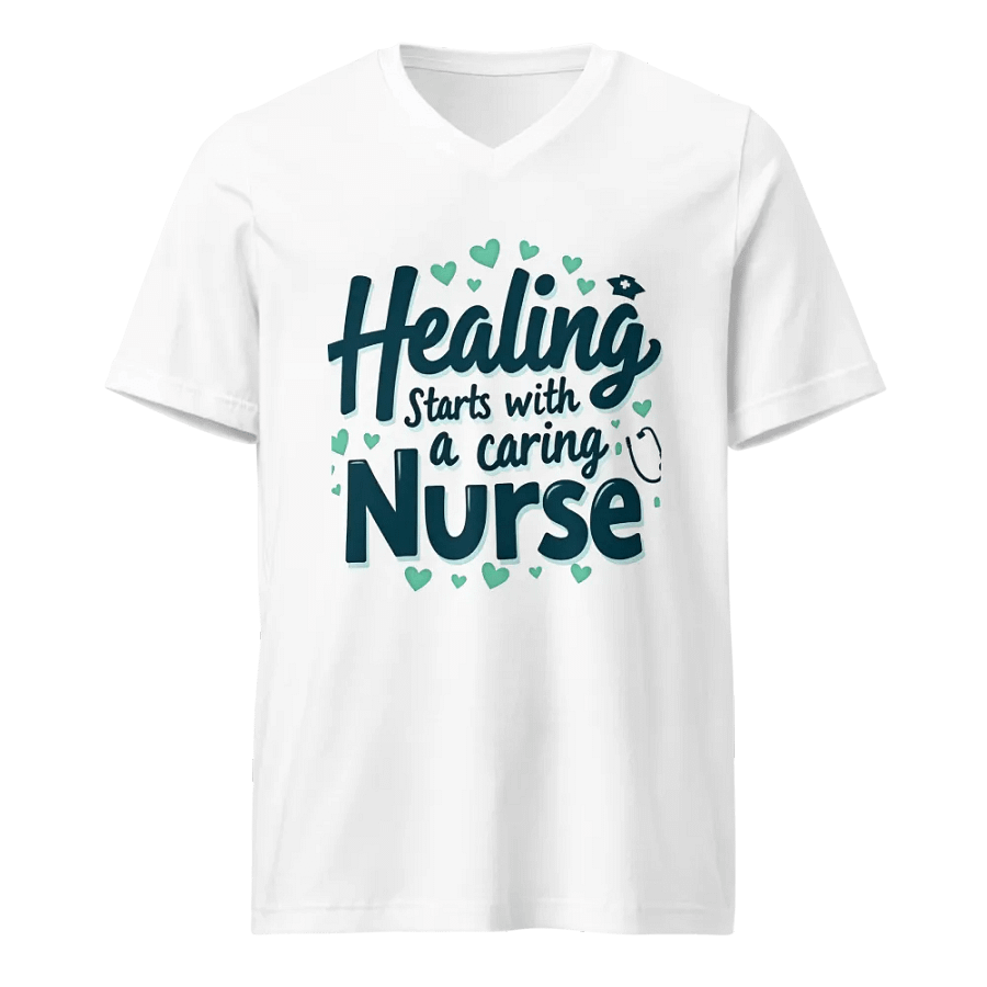 Caring Nurse Heart T-Shirt product image (1)