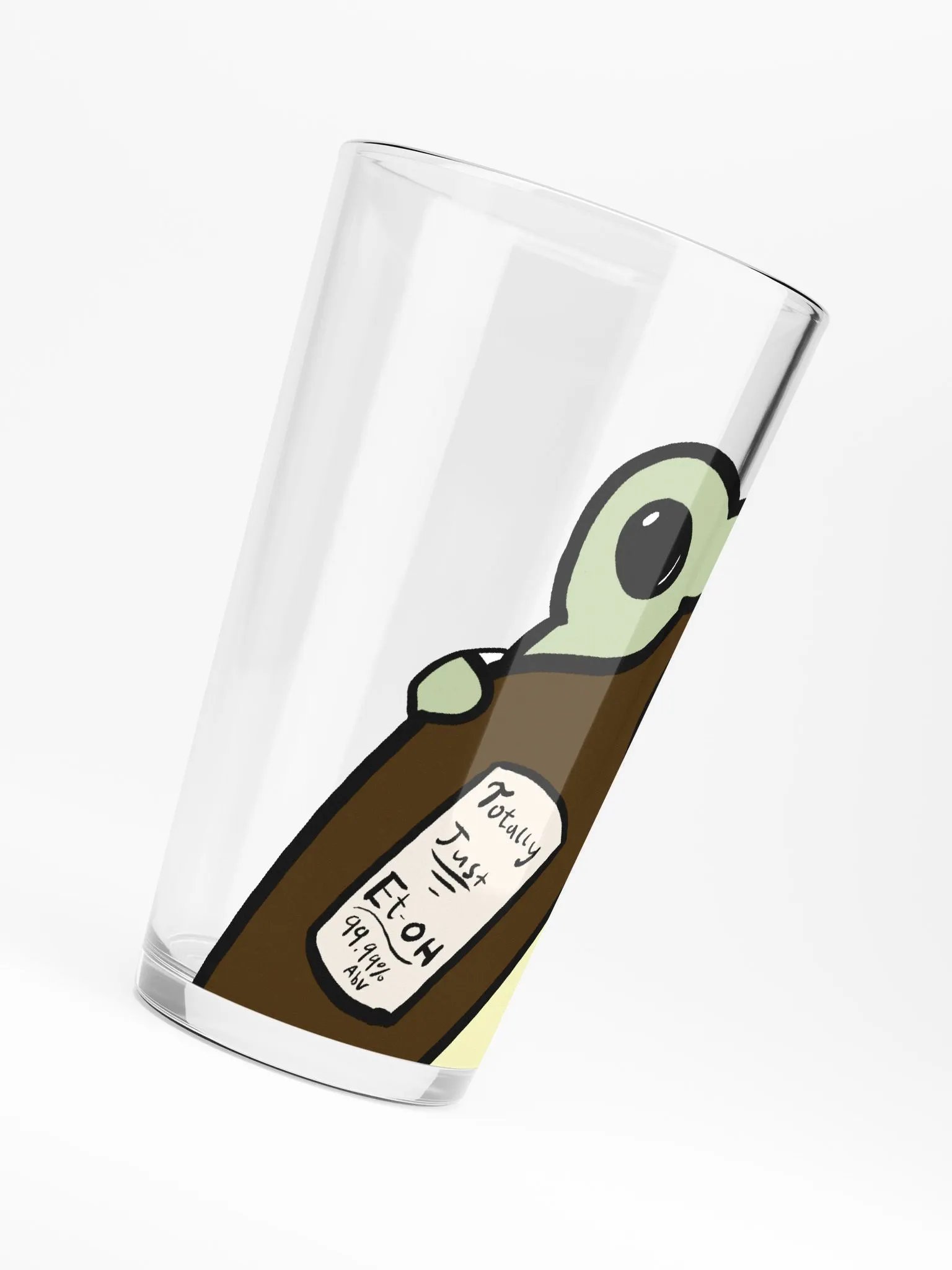 The Frog Pint Glass: I Can Stop at Anytime!... I SWEAR product image (6)