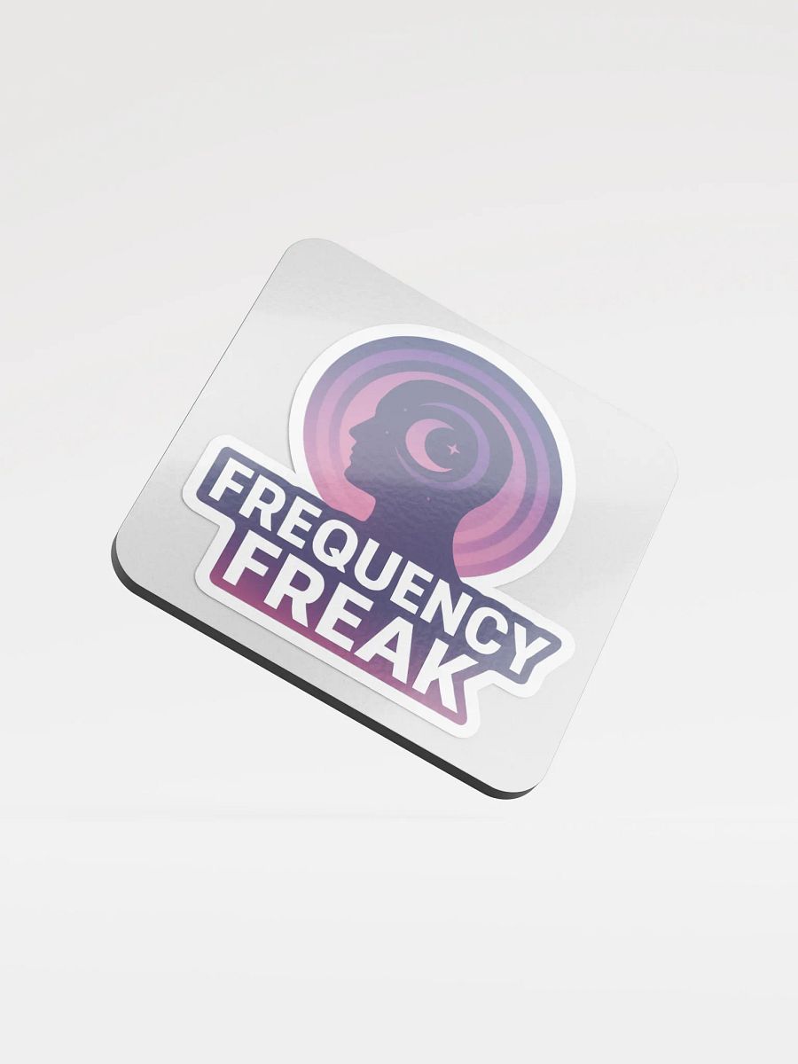 FREQUENCY FREAK — Vibe-Tuned Coaster product image (1)