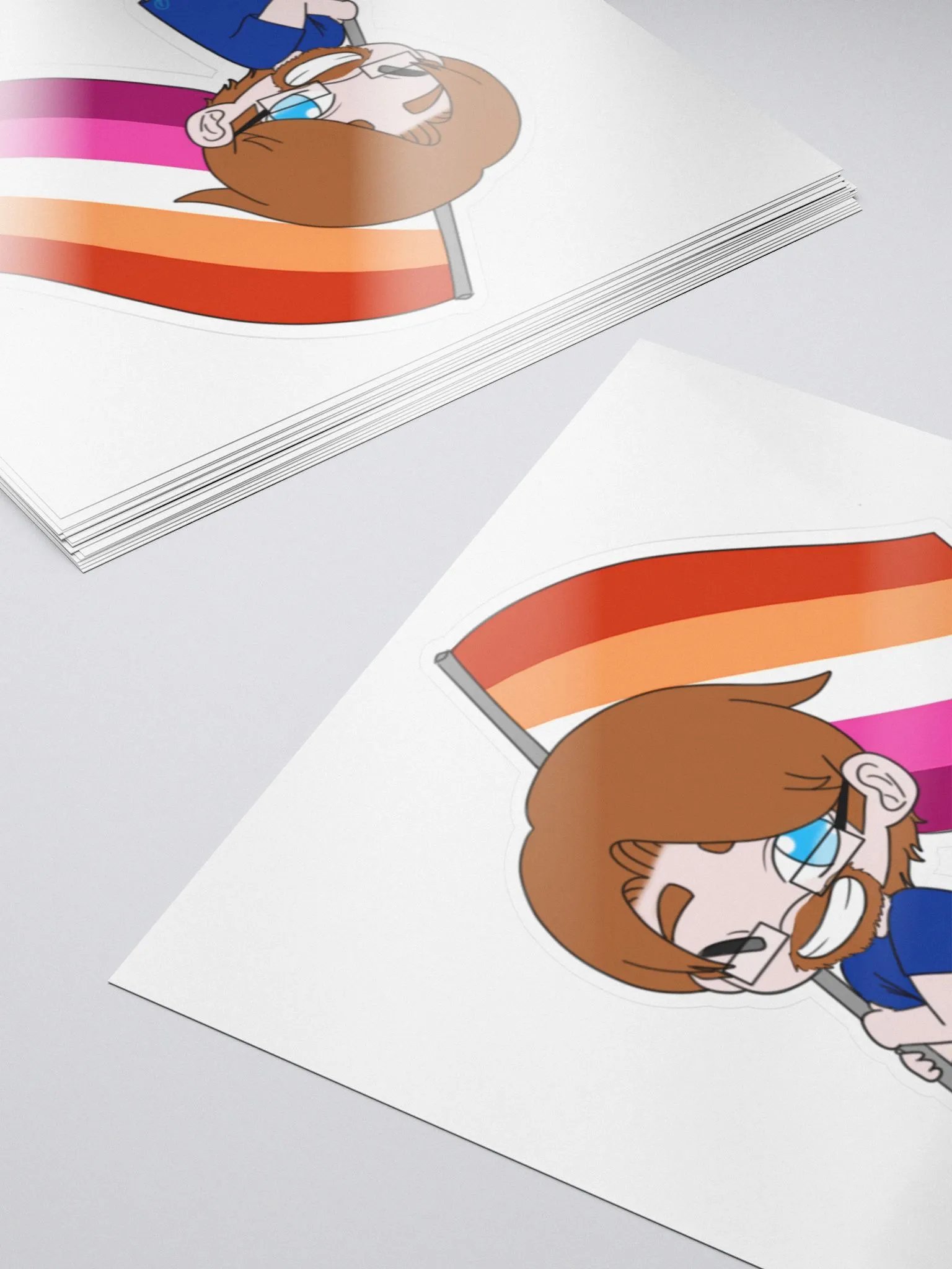 Shemp Lesbian Sticker! product image (5)