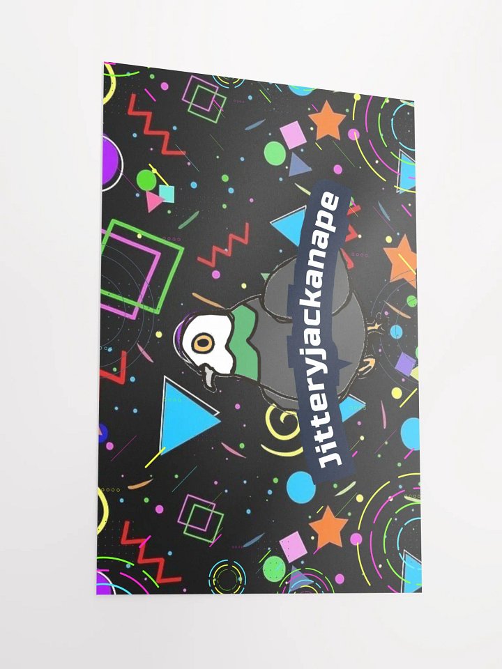 Jitteryjackanape Arcade Themed Poster product image (2)
