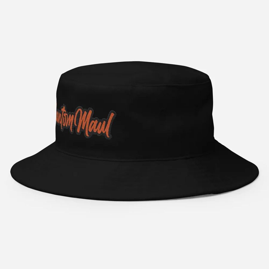 'PhantomMaul' Bucket Hat Orange Lettering product image (10)