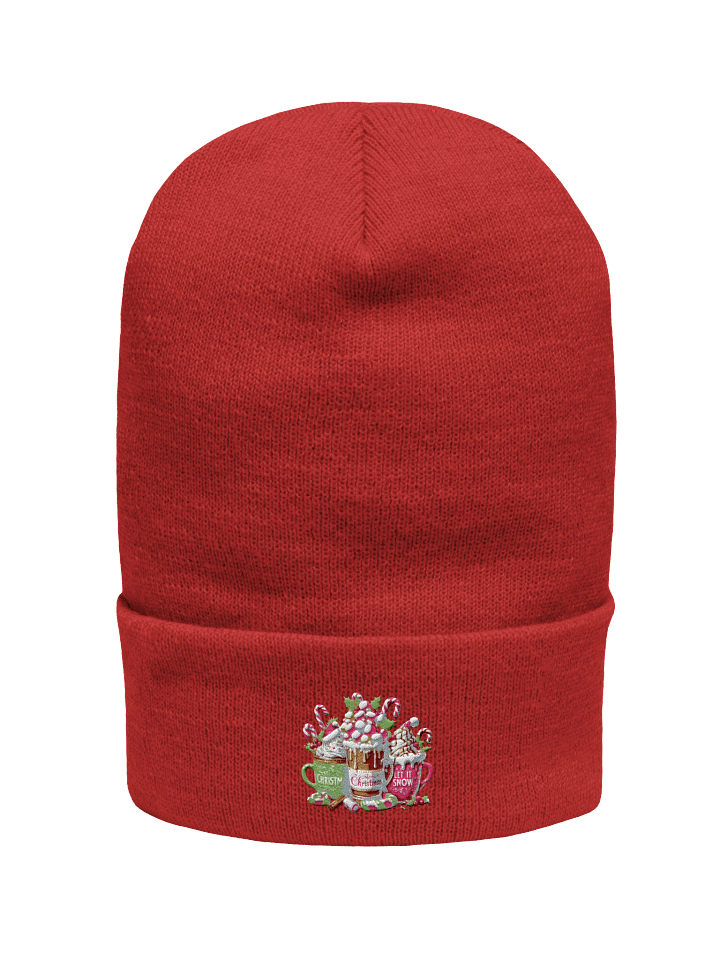 "Let It Snow" Yupoong Cuffed Beanie product image (1)