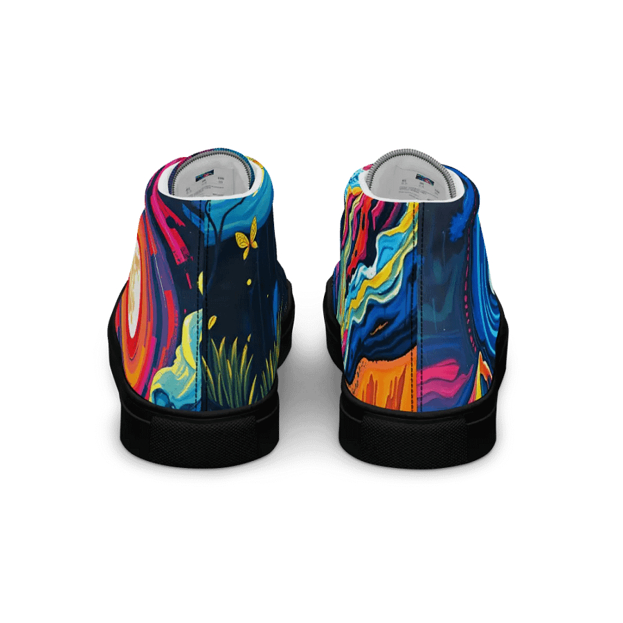 Dreamlike Cosmos High Top Shoes product image (4)
