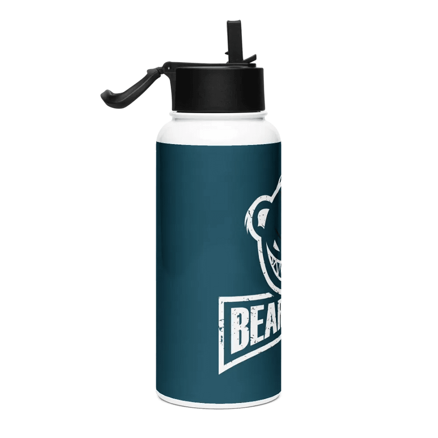 BEAR BASS Large Water Bottle (Teal) product image (4)