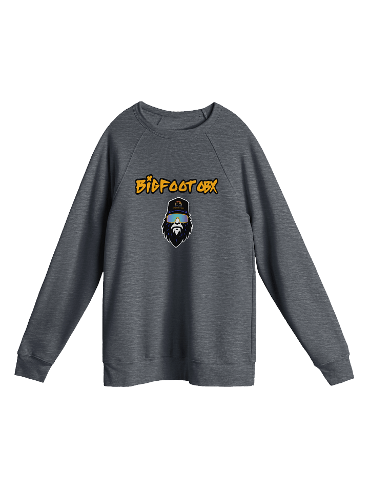 Destination Bigfoot Bronco Bigfoot Logo Bella+Canvas Unisex Sponge Fleece Raglan Sweatshirt (Multiple Colors Available) product image (5)