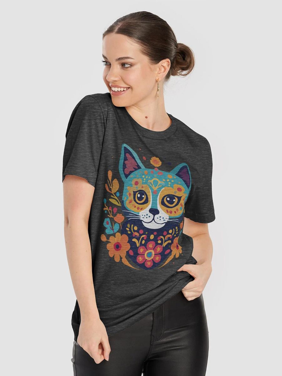 Folk Art Feline T-Shirt product image (88)