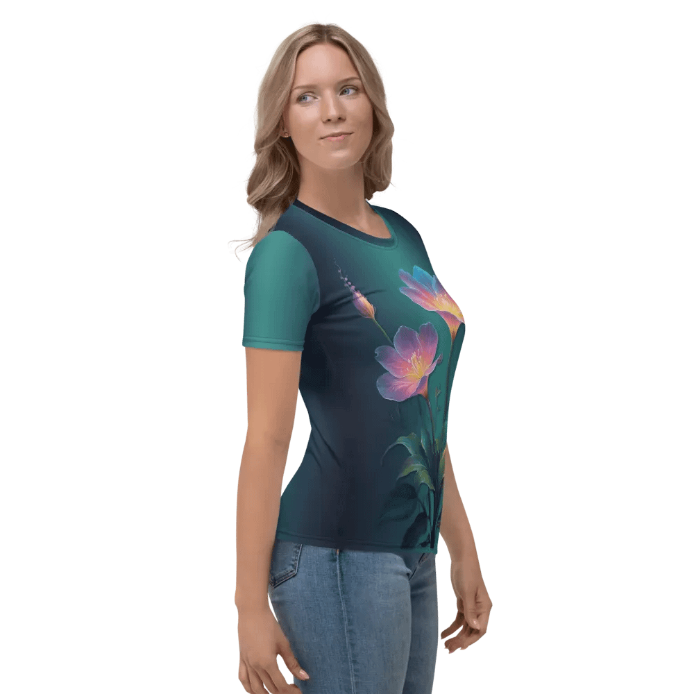 Floral Themed All Over Print T-shirt product image (5)