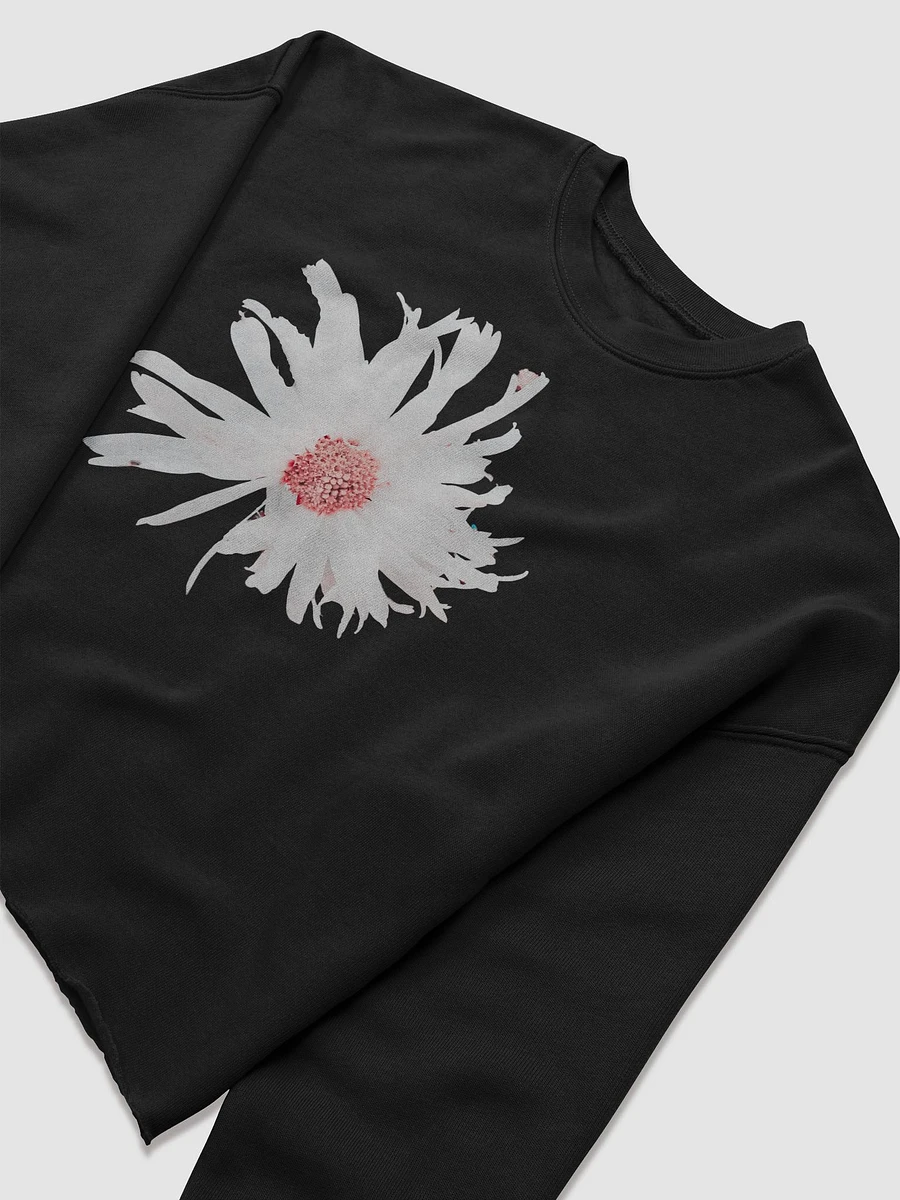 Daisy Flower Ladies Cropped Fleece Top product image (5)
