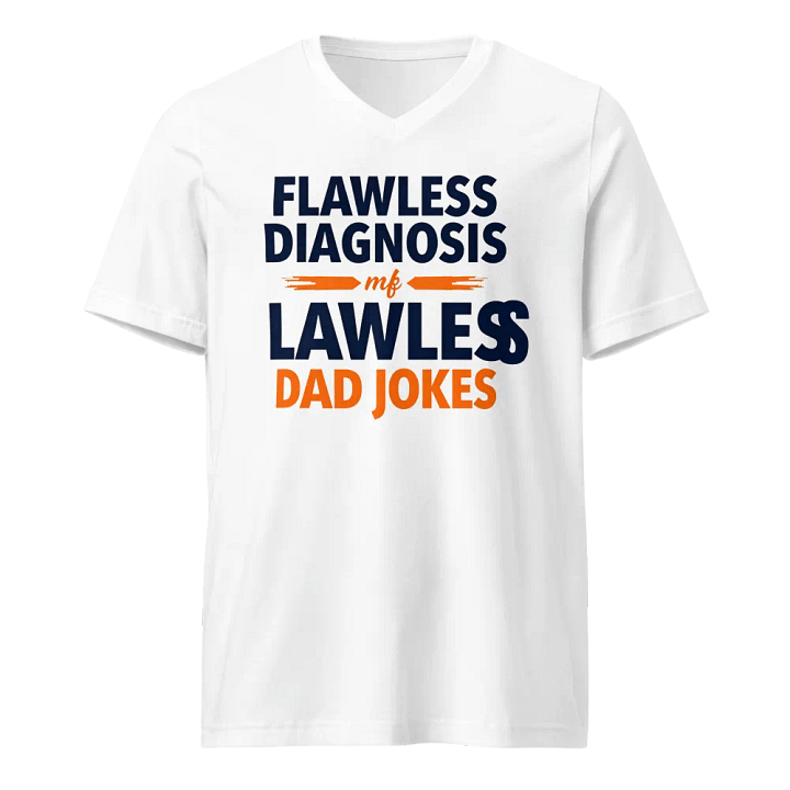 Flawless Diagnosis V-Neck Tee product image (1)