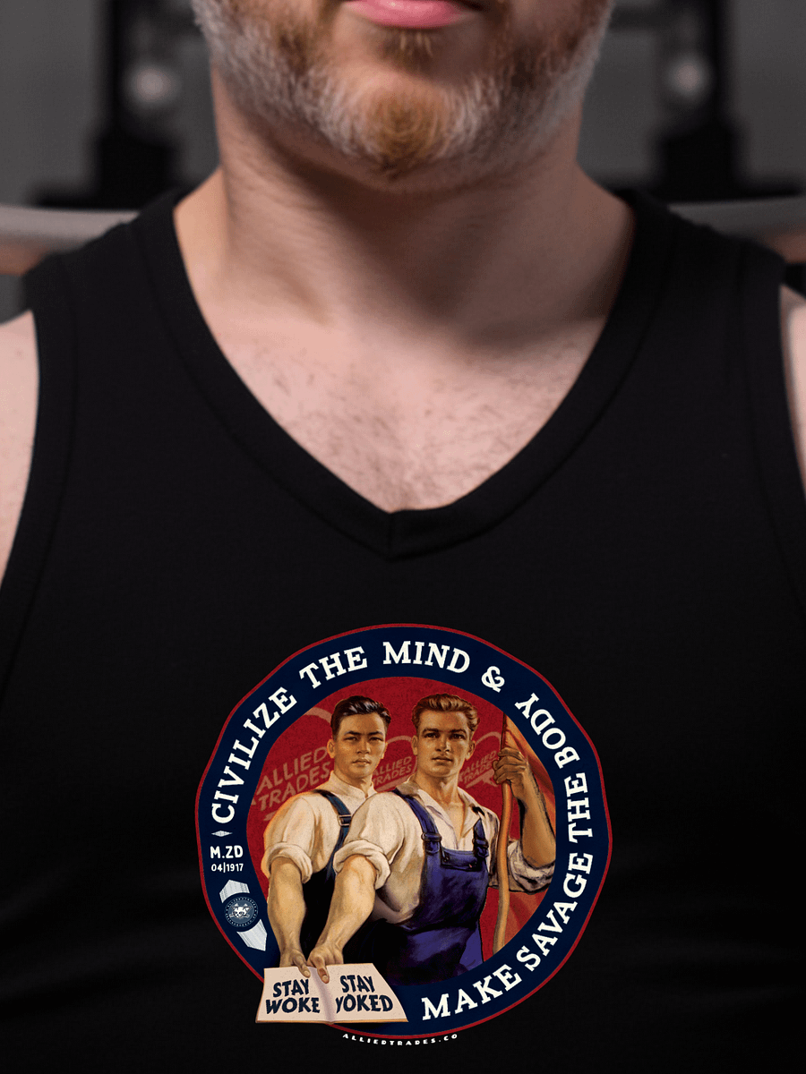 Stay Woke! Stay Yoked! Tankie Top! product image (1)
