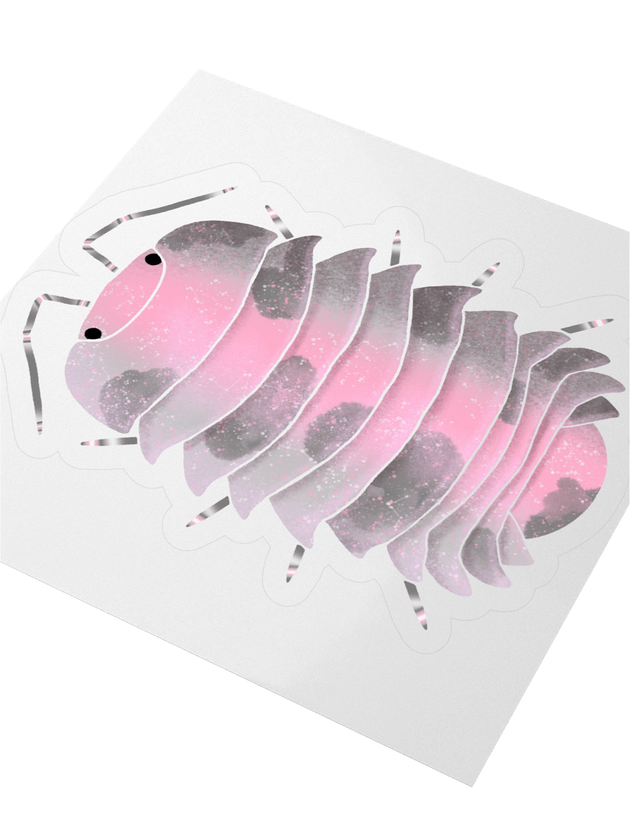 Demigirl Isopod Sticker product image (12)