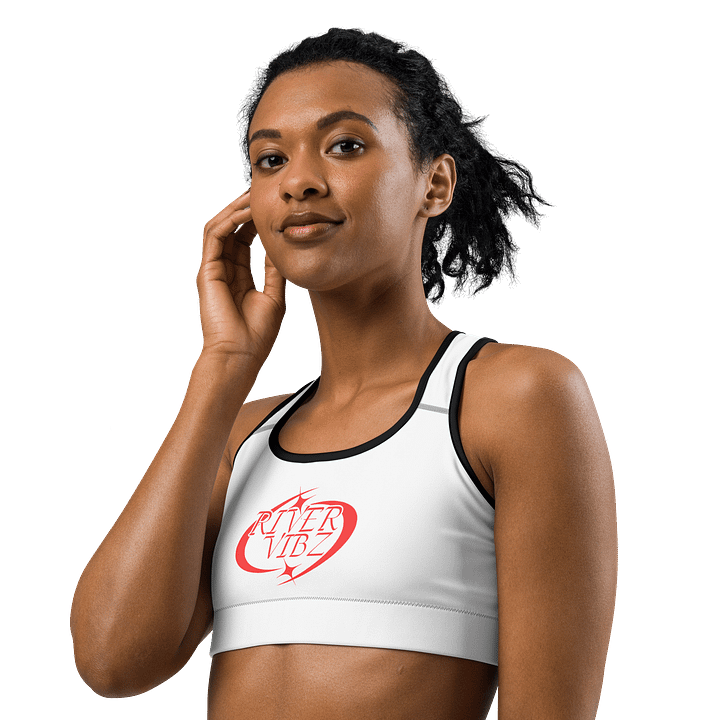 Starry River Vibz Thin Red Logo Sports Bra product image (3)