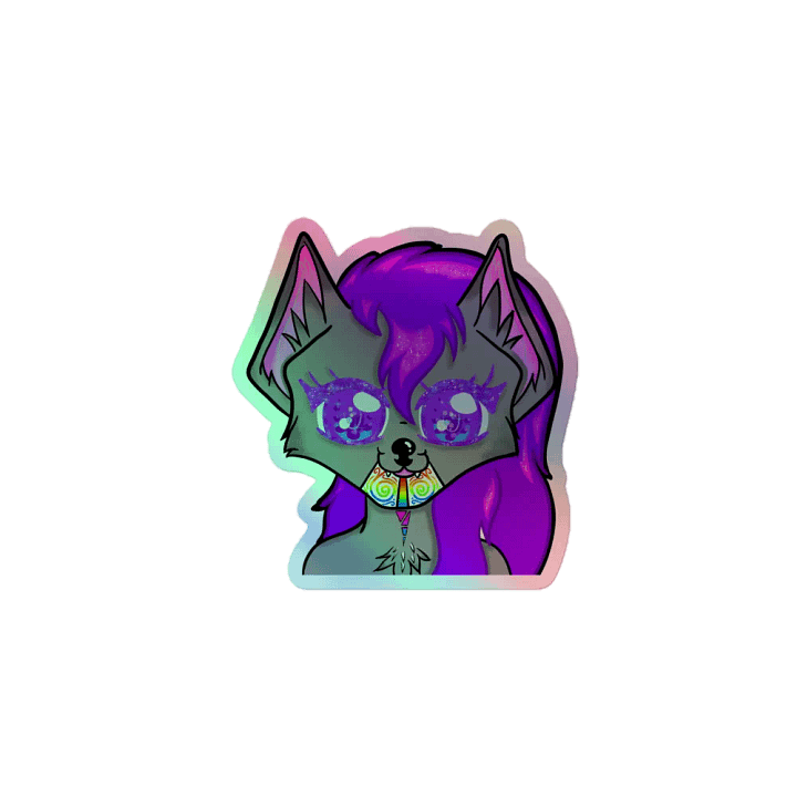 celestial fox sticker product image (1)