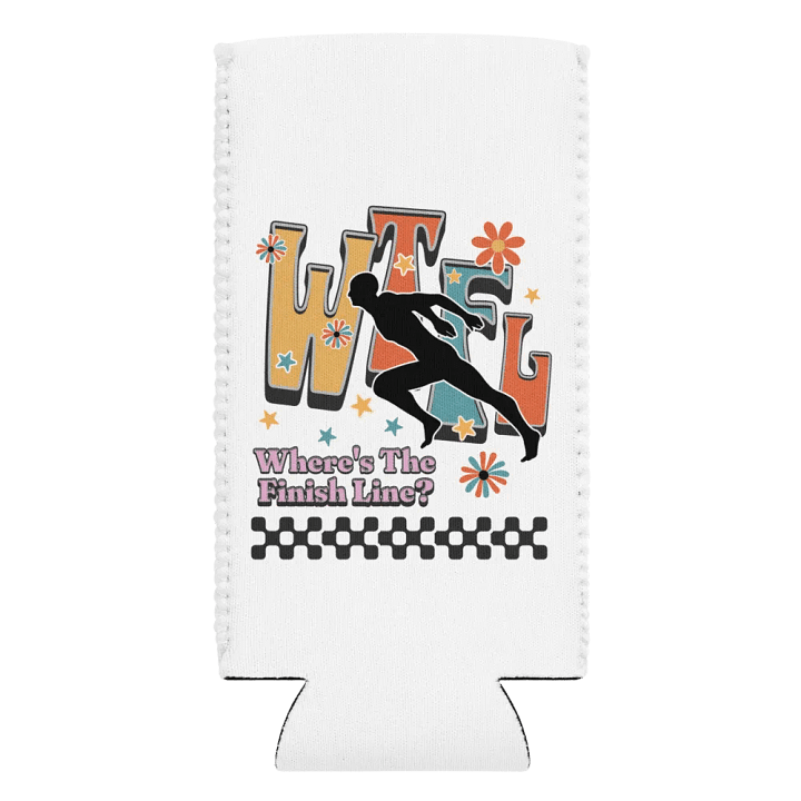 WTFL Wheres The Finish Line Coozie Can Cooler product image (2)