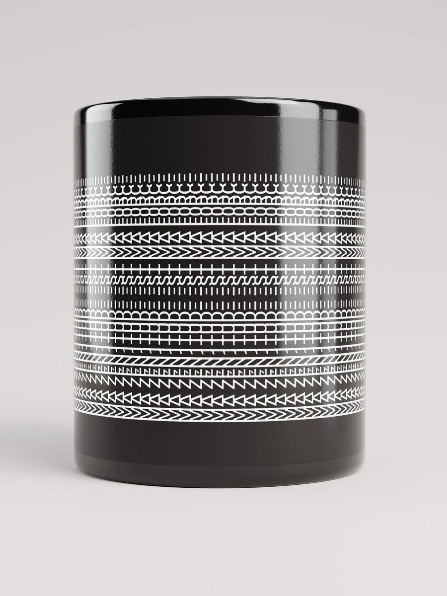 Mug Noir Codé Zen Blanc - Ma Zénitude est ma Force - Cadeau élégant product image (5)