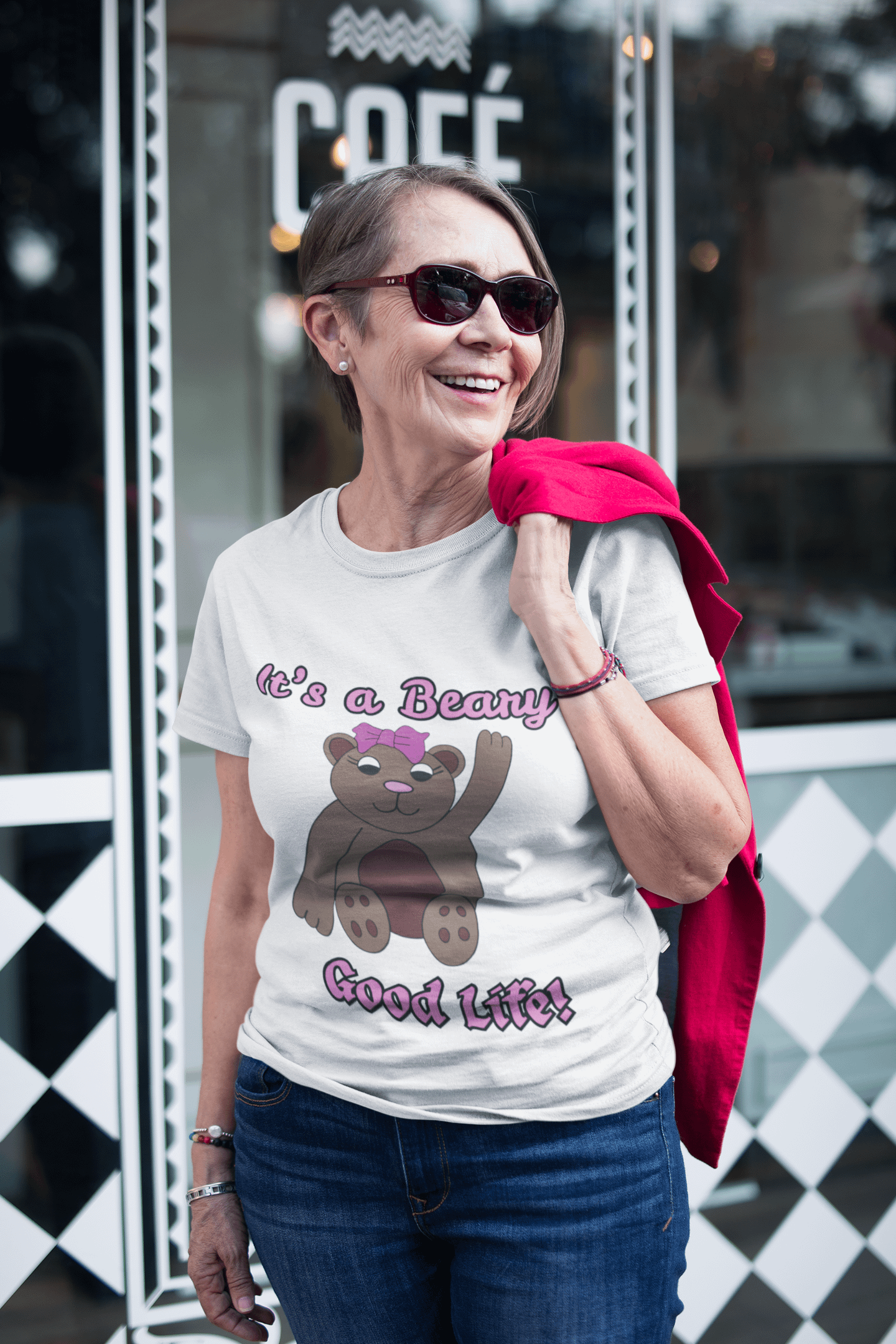 "It's a Beary Good Life!" Tshirt for Women Who Love Bears product image (3)