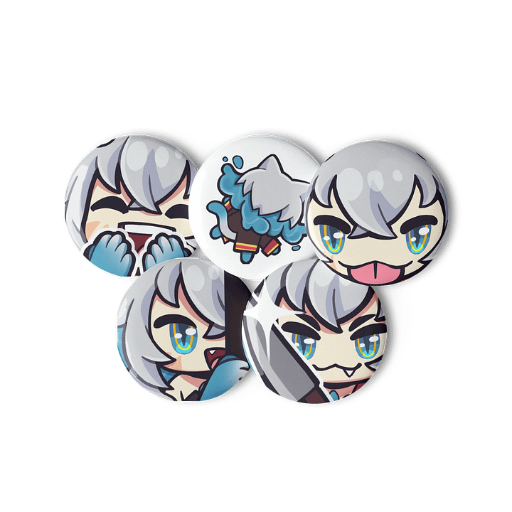 Captain Dandyfloss Emoji Badges product image (3)