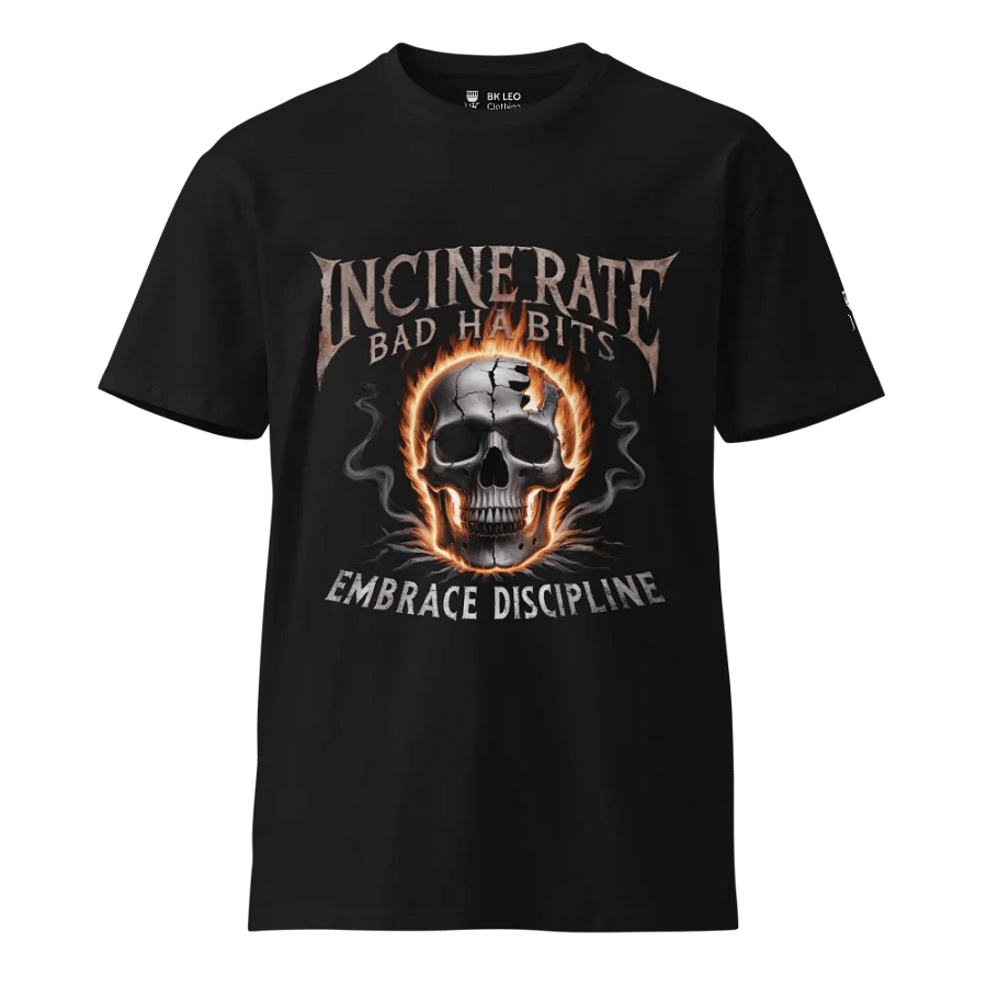 Incinerate Bad Habits, Embrace Discipline product image (9)