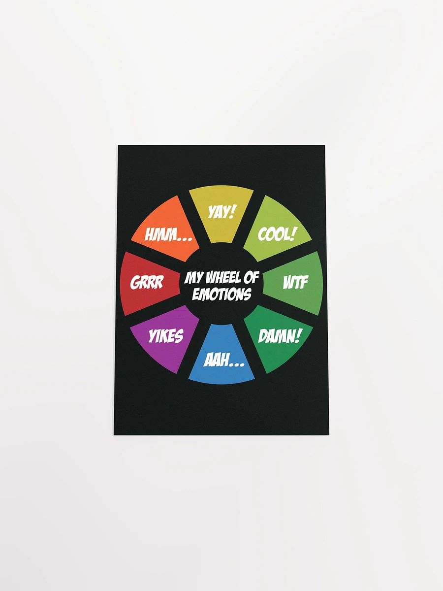 Wheel of emotions Poster product image (4)