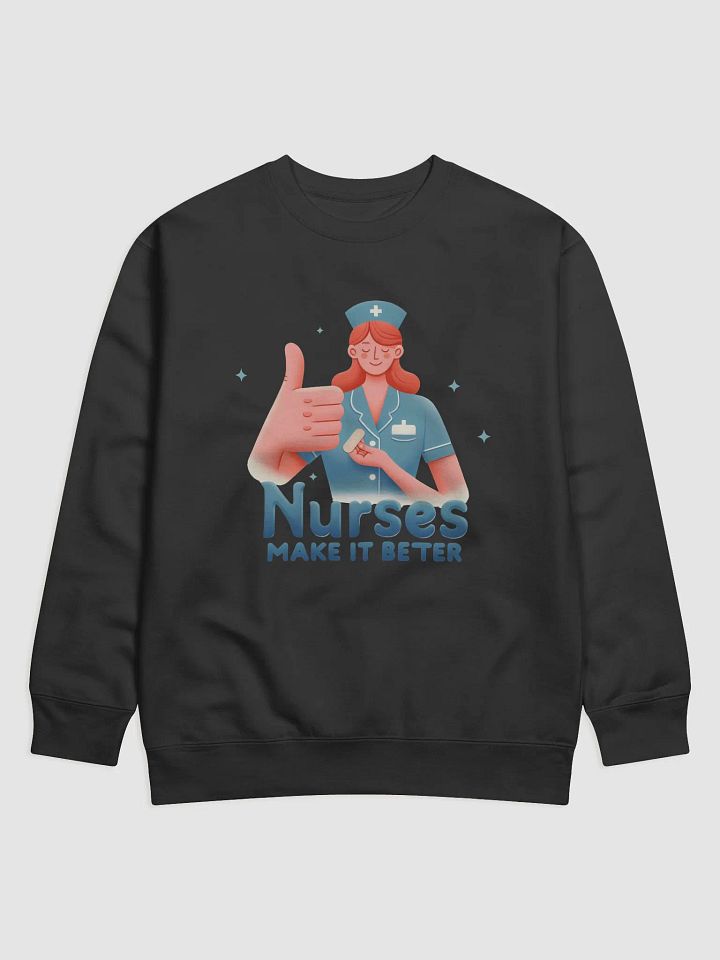 Nurse's Thumbs-Up Sweatshirt product image (2)