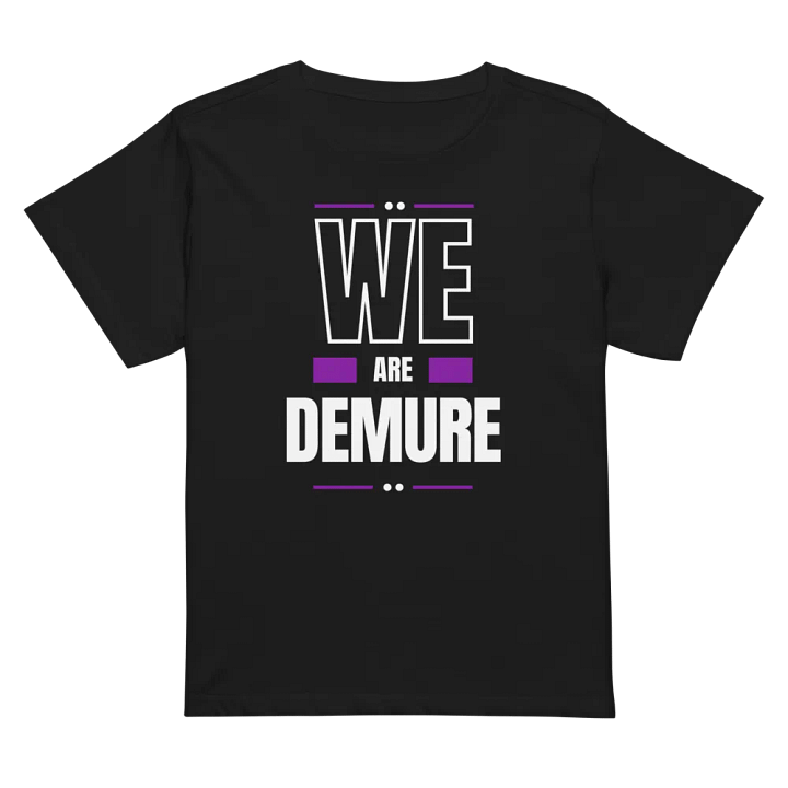 DEMURE Women's High-Waisted Tee product image (2)