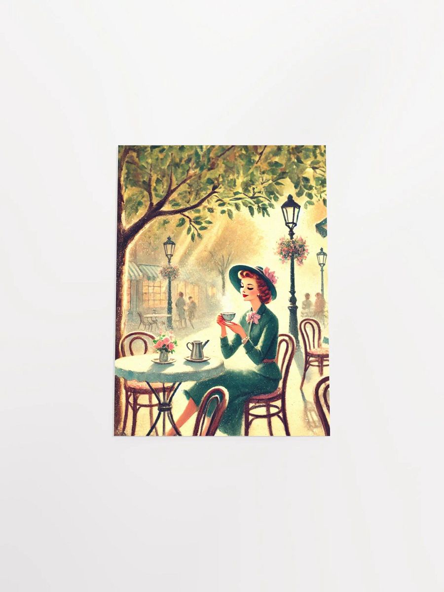 Vintage Style Charming Café Premium Prints and Posters product image (34)