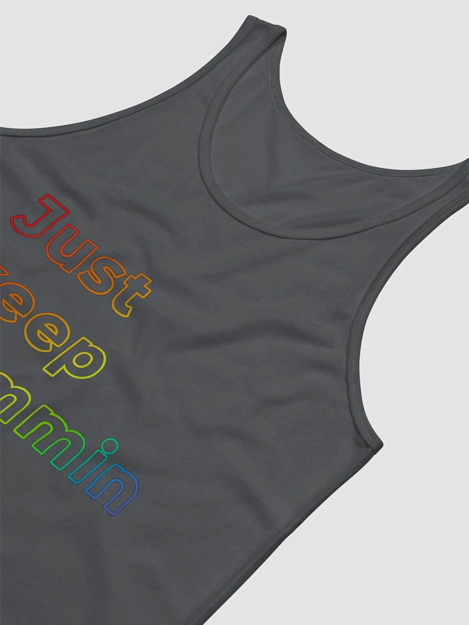 Just keep stimmin unisex tank product image (18)