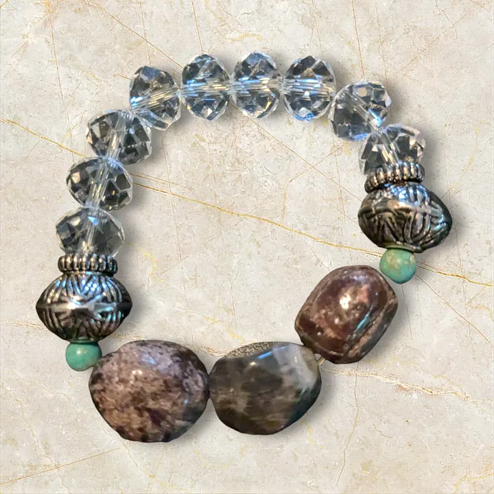 Whimsical Multi Bead Bracelet Stack product image (2)