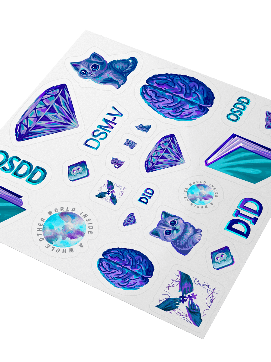 MulTIDimensional Sticker Sheet 1 product image (4)