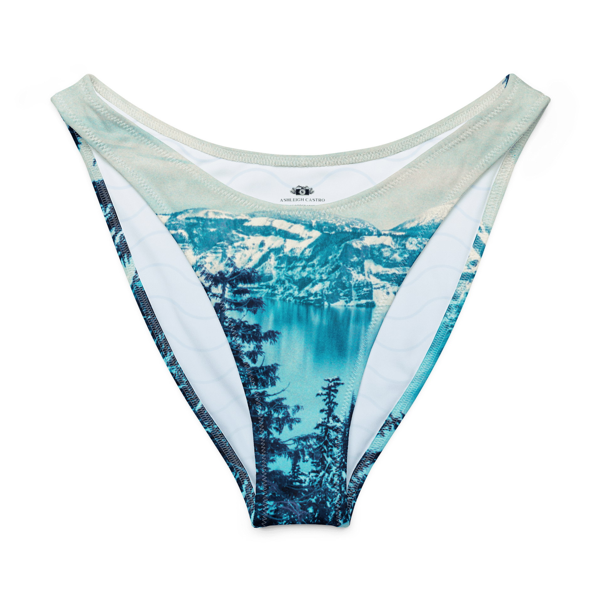 Craker Lake Lomopurple High Waisted Bikini Bottom product image (8)