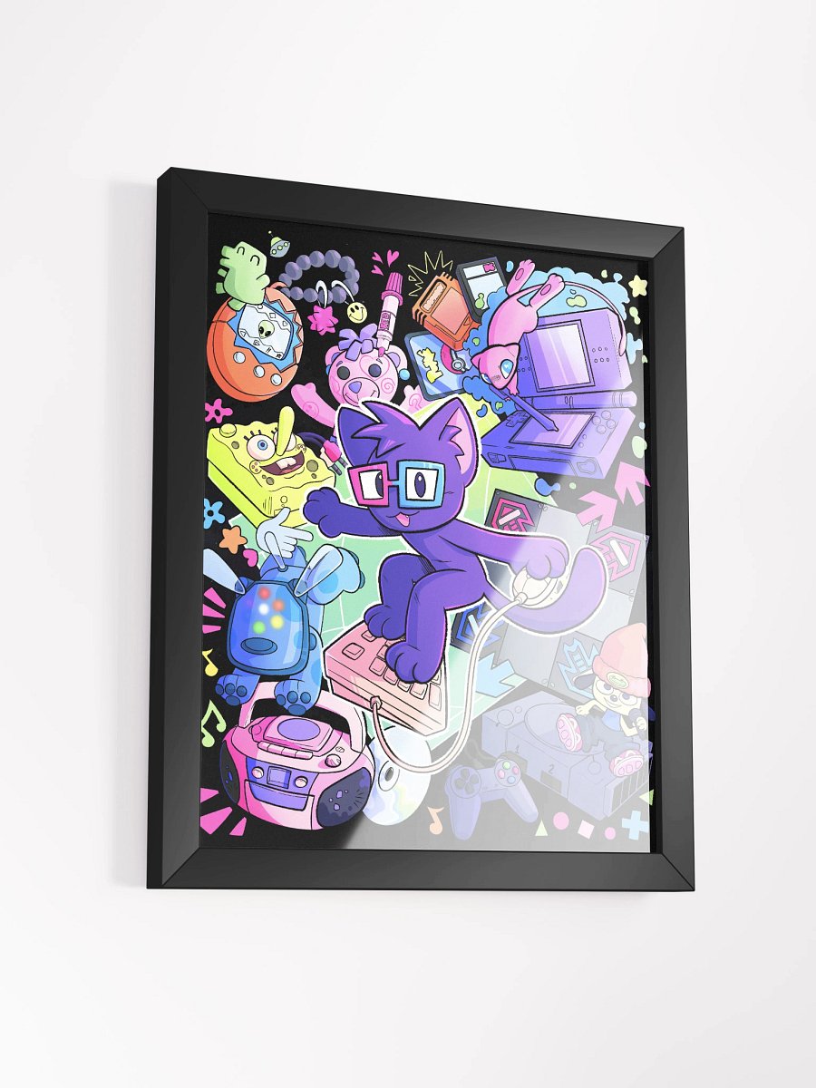riding the waves framed poster product image (5)