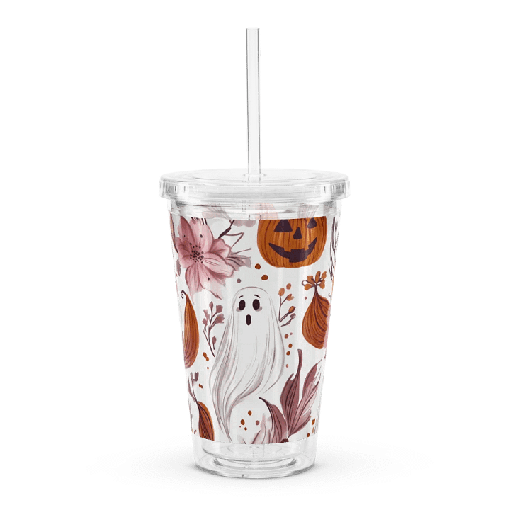 Ghosts and Jack-o'-lanterns Double Wall Tumbler product image (1)