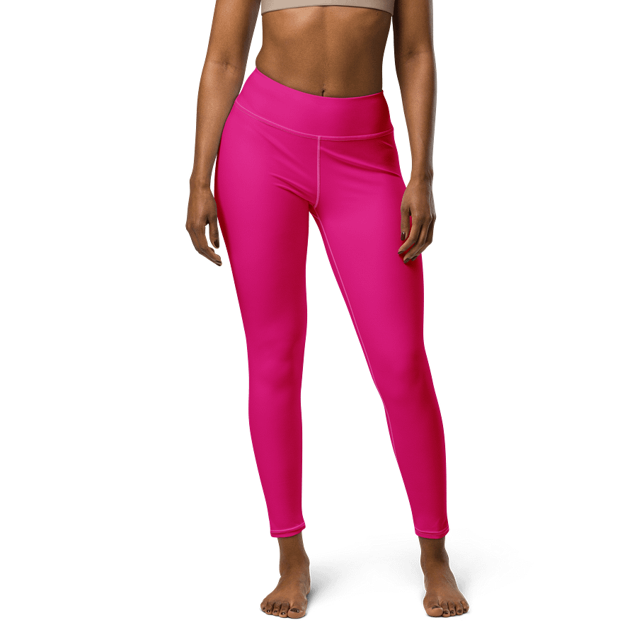 Yoga Leggings - Medium Violet Red product image (1)